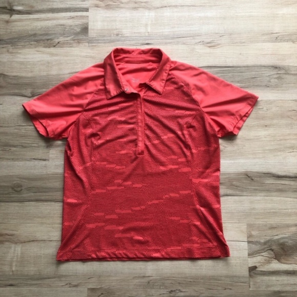 Nike Golf Red Polo Shirt Casual Comfort - Picture 4 of 7